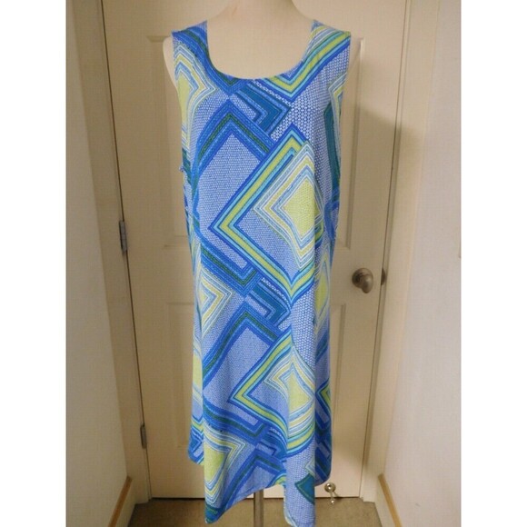 Chico's Dresses & Skirts - Super Cute CHICO'S Easywear Sleeveless  Below Knee Comfort Stretch Dress Large
